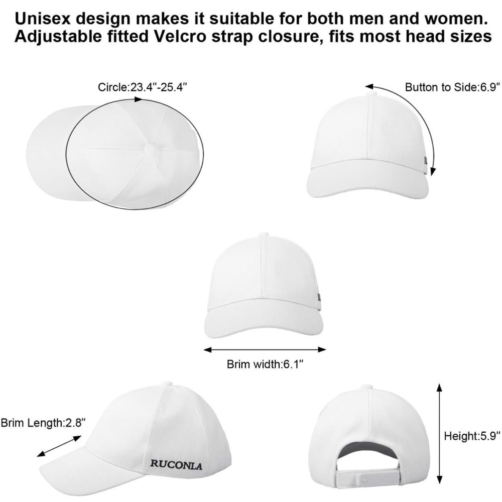 Fiber Optic Cap LED hat 7 Colors Luminous Glowing EDC Baseball Hats USB white - Picture 8 of 17
